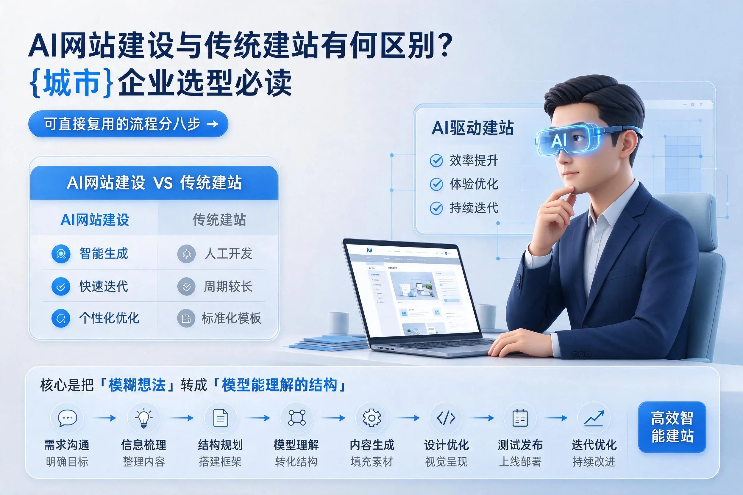 AI网站建设与传统建站有何区别？毕节企业选型必读