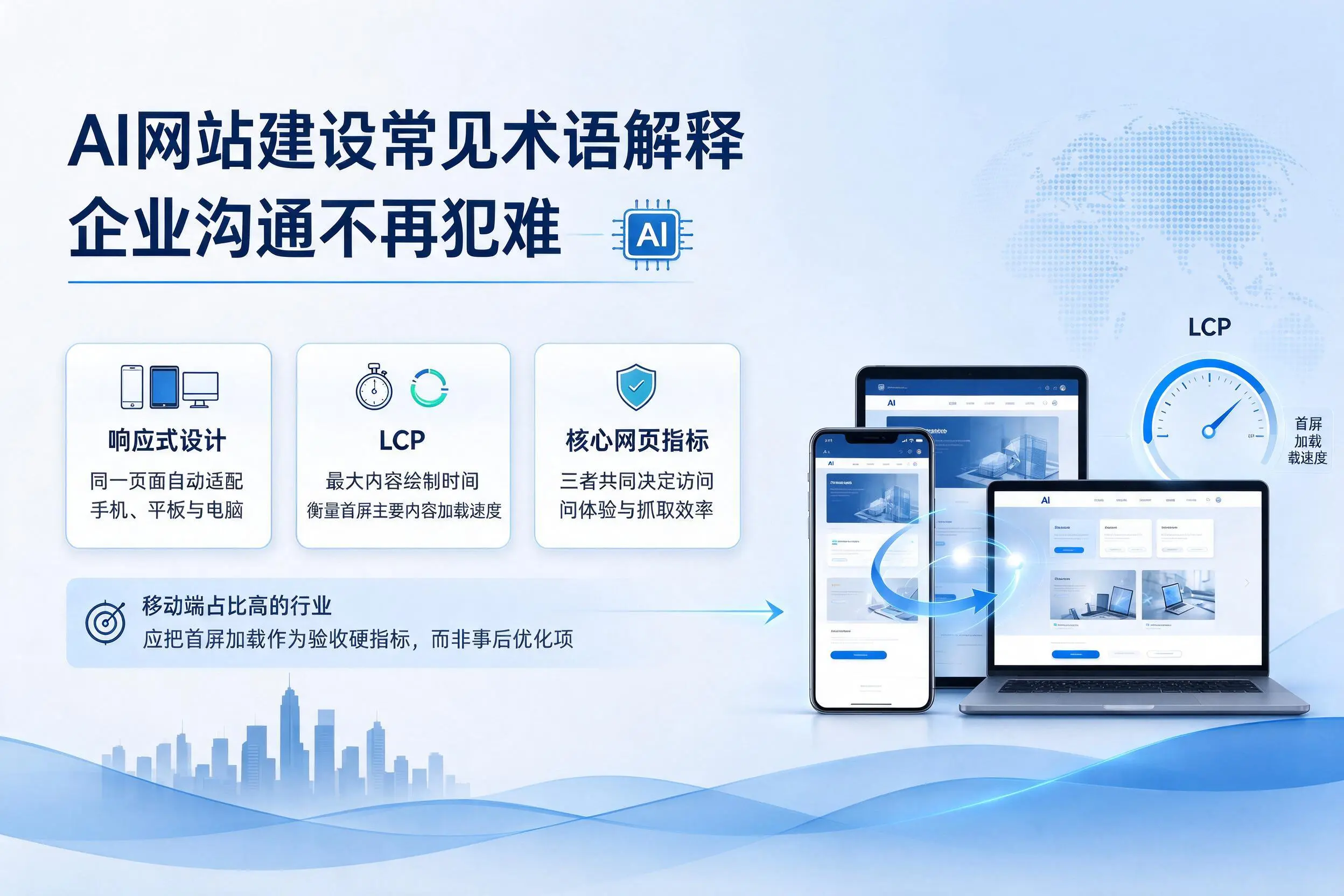 AI网站建设常见术语解释，毕节企业沟通不再犯难