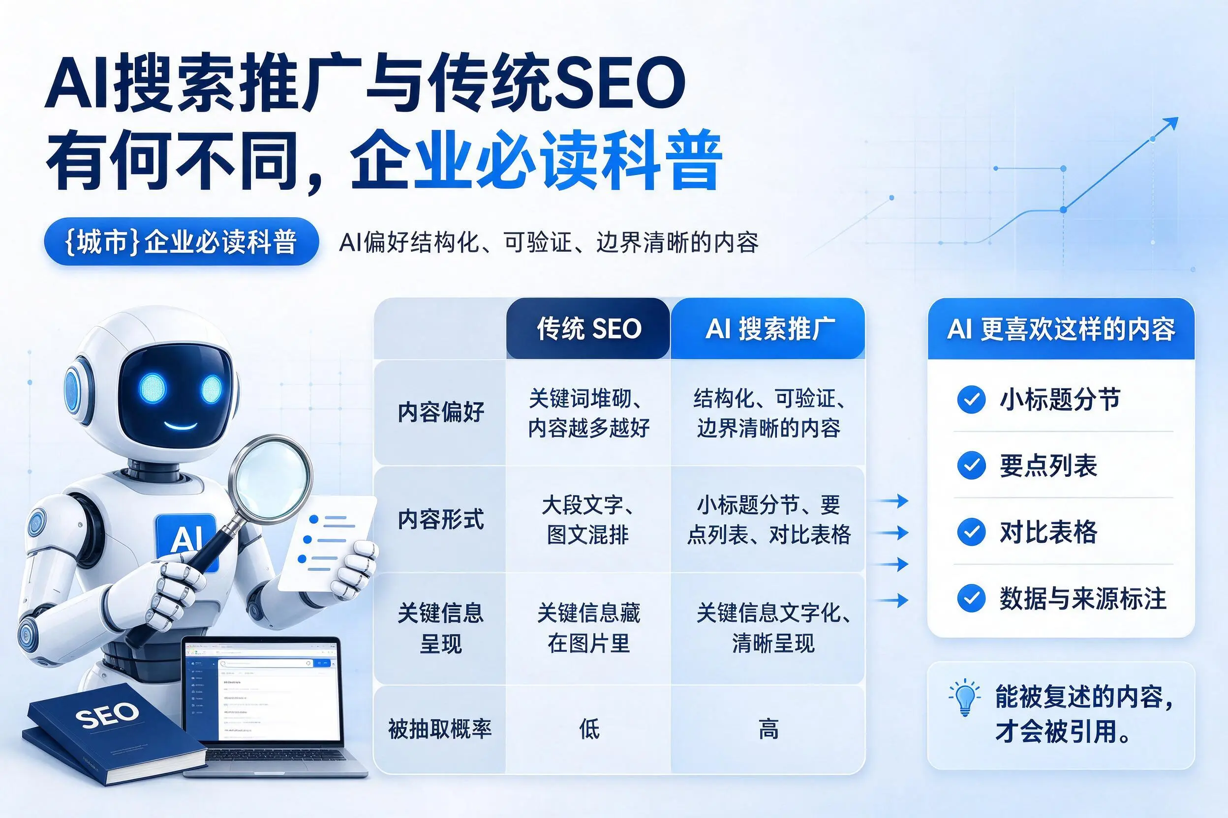 AI搜索推广与传统SEO有何不同,毕节企业必读科普